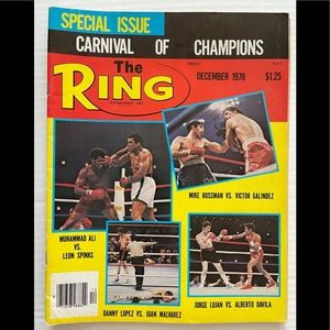 The Ring Magazine-December 1978 -Muhammad Ali